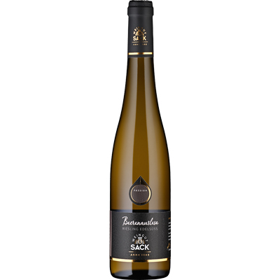 Riesling Rheingau Beerenausl. 2015 Hochheimer Reichestal Weißwein  Vegan süss Weingut Sack Rheingau Deutschland 500ml-Fl