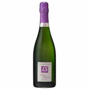 Champagne Plaisir-S&eacute;duction  Demi Sec Weißwein Bio  halbtrocken Champagne Domaine Cheurlin Champagne Frankreich 750ml-Fl