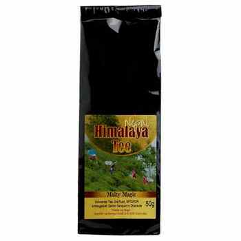 Tee schwarz Nepal'Malty Touch'  Premium Himalaya Tee  Bio Vegan  BARRIQUE-Feine Manufaktur Himalaya Hochland Nepal 50g-Pack