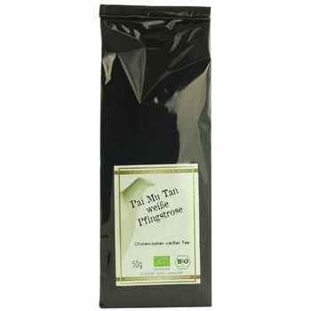 Tee weiß Pai Mu Tan  Weißer Tee, coarse cut  Bio Vegan  BARRIQUE-Feine Manufaktur China China 50g-Pack