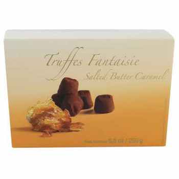 Truffes Fantaisie mit Caramel  Salted Butter Caramel   Vegetarisch  BARRIQUE-Feine Manufaktur Loire Frankreich 250g-Pack