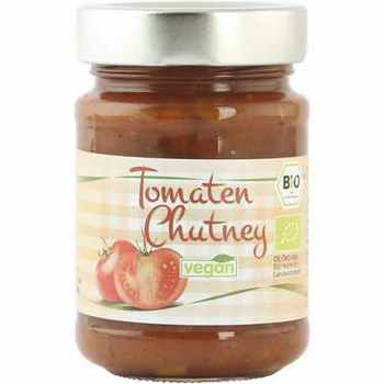 Chutney Tomaten  süß-saures Tomatenchutney  Bio Vegan  hausgemacht BARRIQUE-Feine Manufaktur Niedersachsen Deutschland 190g-Glas