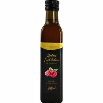 Essig-Balsam Himbeer  Essig Zubereitung 24cl-Fl   Vegan  BARRIQUE-Feine Manufaktur hausgemacht Niedersachsen Deutschland 240ml-Fl