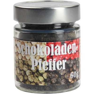 Pfeffer Schokoladenpfeffer  Pippali-Pfeffer   Vegan  BARRIQUE-Feine Manufaktur Himalaya Nepal 60g-Glas