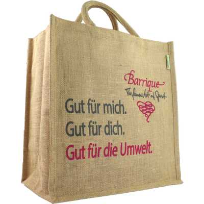 Tasche Jute 8er Flaschen