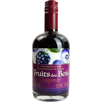 Mousse aux fruits de bois  Waldfrüchtemark-Likör   Vegan  BARRIQUE-Destillate und Liköre Burgund Frankreich 500ml-Fl