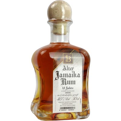 Alter Jamaica Rum  Echter Jamaica Rum   Vegan  BARRIQUE-Destillate und Liköre  Jamaika 500ml-Fl