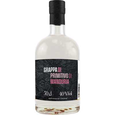 Grappa di Primitivo Manduria  Italienisch.Tresterbrand   Vegan  BARRIQUE-Destillate und Liköre Venetien Italien 500ml-Fl