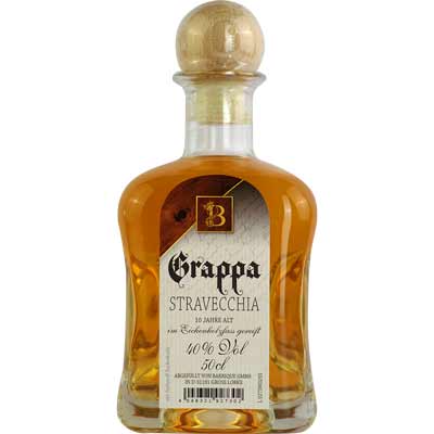 Alte Grappa  Italienisch.Tresterbrand   Vegan  BARRIQUE-Destillate und Liköre Venetien Italien 500ml-Fl