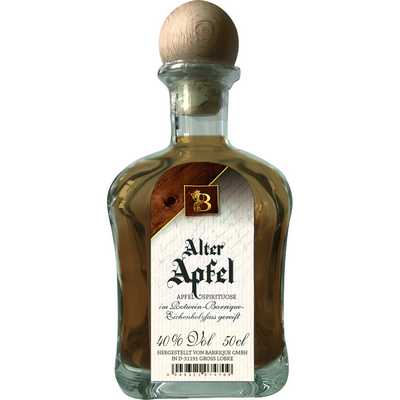 Alter Apfel  Apfelspirituose   Vegan  BARRIQUE-Destillate und Liköre  Deutschland 500ml-Fl
