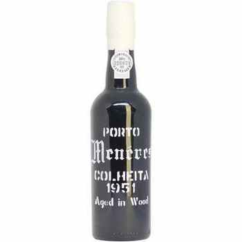 Portwein Jahrgangs-Port 1951 1951 Porto Men&eacute;res Colheita Rotwein   süss Porto Meneres Porto Portugal 375ml-Fl
