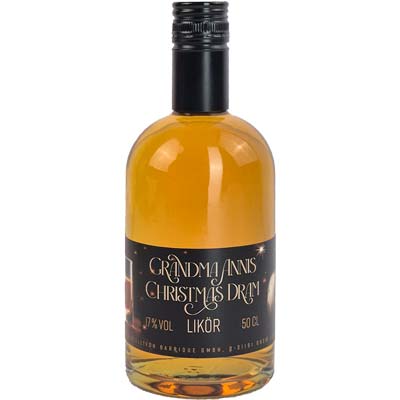 Grandma Anni's Christmas Dram  Likör m. Whisky-Apfelsaft   Vegan  BARRIQUE-Destillate und Liköre Niedersachsen Deutschland 500ml-Fl