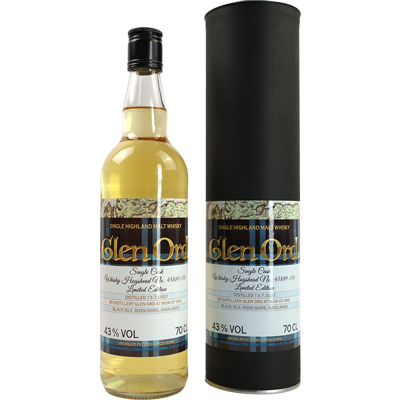 Whisky Glen Ord 2007  Single Highland Malt   Vegan  Glen Ord Distillery Highlands Vereinigtes Königreich UK 700ml-Fl