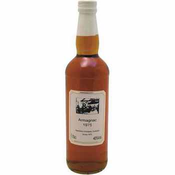 Armagnac Jahrgang 1975 1975 Armagnac AC XO Mill&eacute;sime   Vegan  Domaine La Pouche Gascogne Frankreich 700ml-Fl