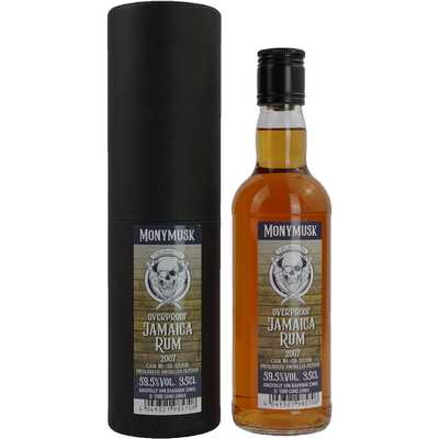 Rum Jamaica Monymusk Overproof 2007 35cl-Flasche   Vegan  Destilliert von Monymusk Distillery  Jamaika 350ml-Fl