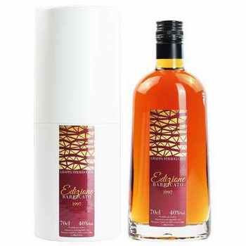 Grappa 1997 Riserva Barricato 1997 stravecchia, Tresterbrand   Vegan  BARRIQUE-Destillate und Liköre Venetien Italien 700ml-Fl