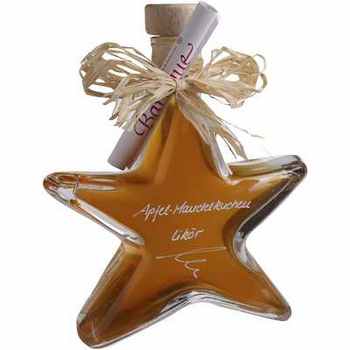 Apfel-Mandelkuchen Likör  Stern Mandelkuchenlilkör   Vegan  BARRIQUE-Weihnachtsflaschen Niedersachsen Deutschland 200ml-Fl