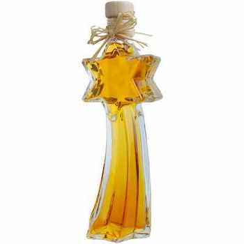 Apfel-Mandelkuchen Likör  Sternschnuppe Apfelsaftl.   Vegan  BARRIQUE-Weihnachtsflaschen Niedersachsen Deutschland 200ml-Fl