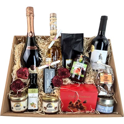 Präsent 'Fr. Köstlichkeiten'  Großer Peäsentkorb     BARRIQUE-Präsentservice  Deutschland 1Stück