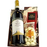 Präsent 'Wein und Schoki'