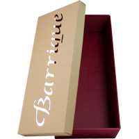 Geschenkschatulle 2er bordeaux