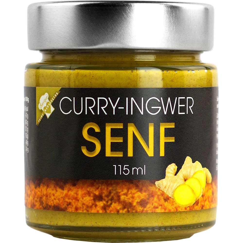 Curry-Ingwer-Senf BIO online im Barrique-Shop bestellen
