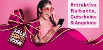 Rabatte und Gutscheine